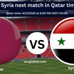 Qatar vs Syria next match in Qatar time today