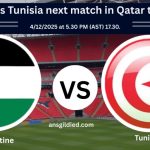 Palestine vs Tunisia next match in Qatar time today