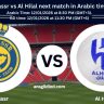 Al Nassr vs Al Hilal next match in Arabic time today
