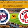 Minnesota Twins vs Boston Red Sox next match in USA date