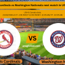 St Louis Cardinals vs Washington Nationals next match in USA Today