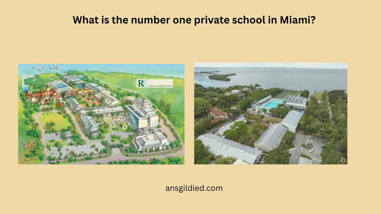 What is the number one private school in Miami?